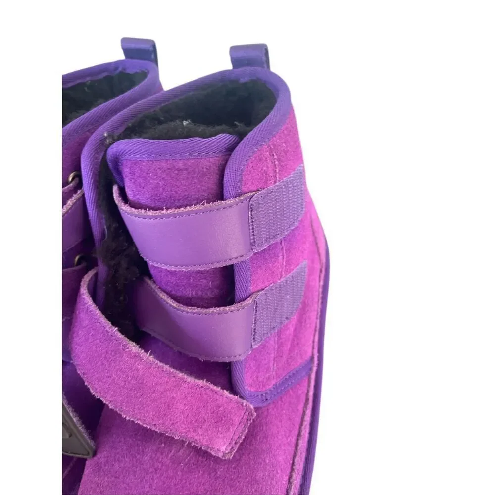 UGG Neumel Platform Suede Ankle Boots Size 6